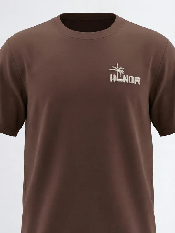 Men Printed Round Neck T-Shirt