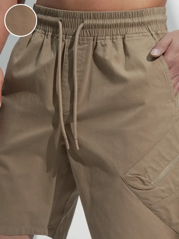 Highlander Men Grey Regular Fit Shorts