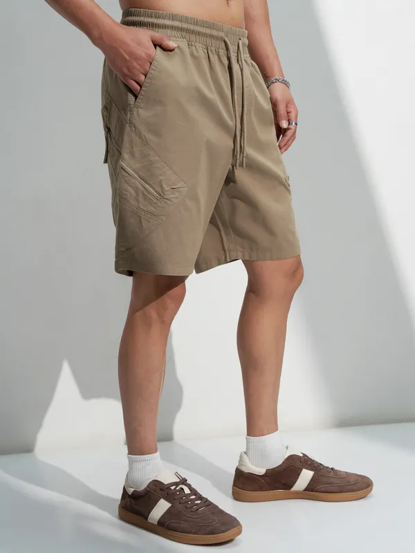 Highlander Men Grey Regular Fit Shorts