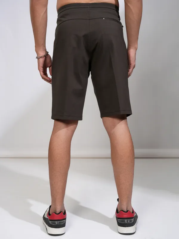 Highlander Men Brown Regular Fit Shorts