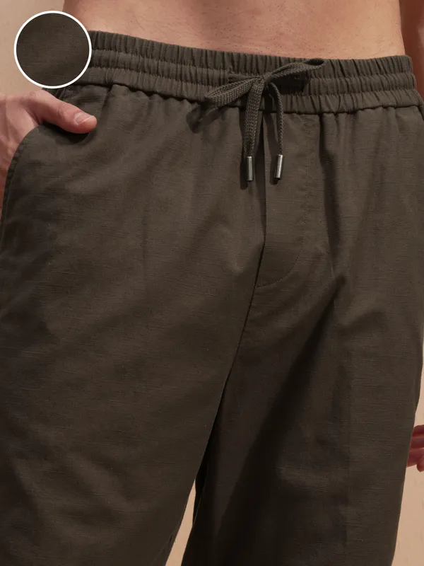 Highlander Men Black Loose Fit Shorts