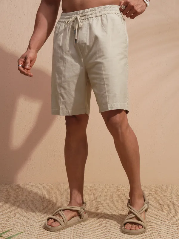 Highlander Men Grey Loose Fit Shorts