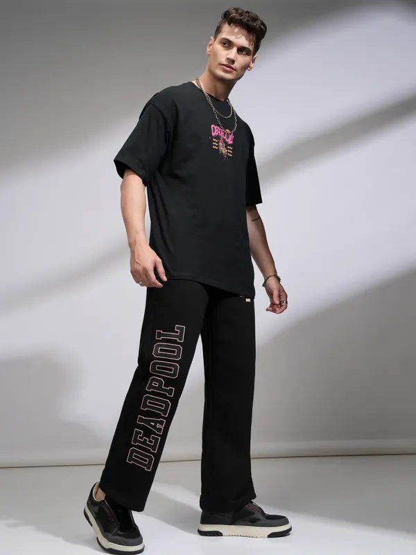 Deadpool Men Straight Fit Joggers