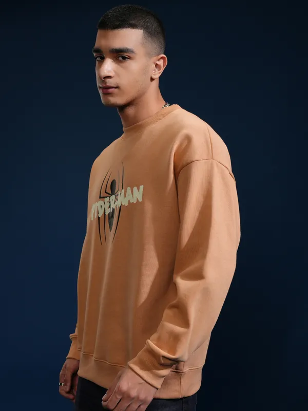 Spider-Man Men Printed Sweatshirt