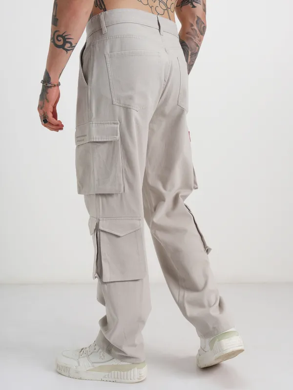 Marvel By Highlander Men Grey Iron Man Loose Fit Printed Regular Trouser