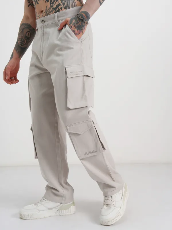 Marvel By Highlander Men Grey Iron Man Loose Fit Printed Regular Trouser