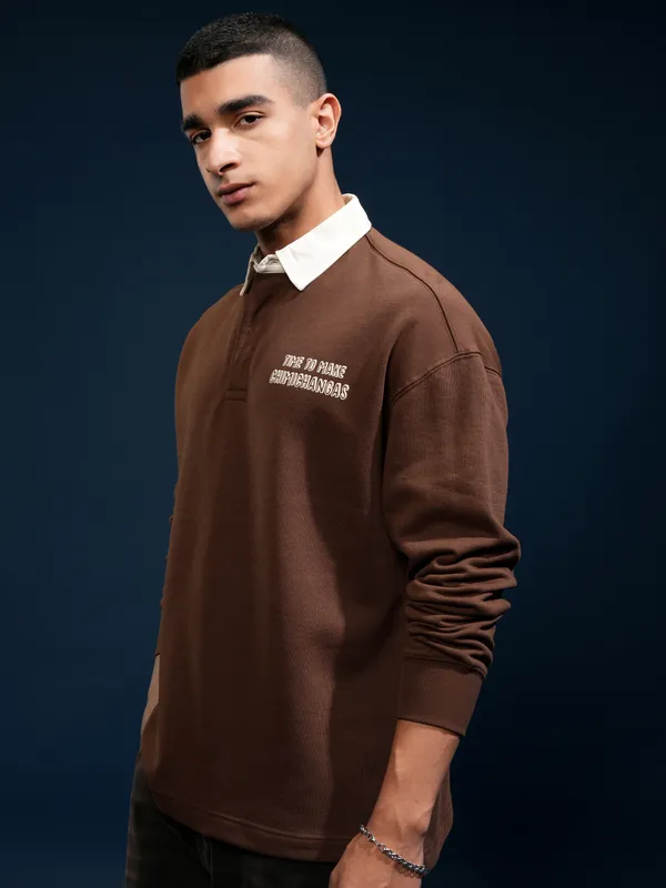 Deadpool Printed Polo Collar T-Shirt