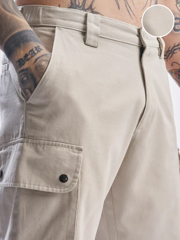 Black Panther Relaxed Fit Cargo Shorts