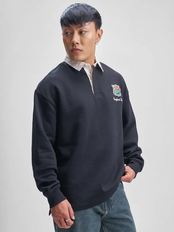Ninja Turtles Men Printed Sweatshirt