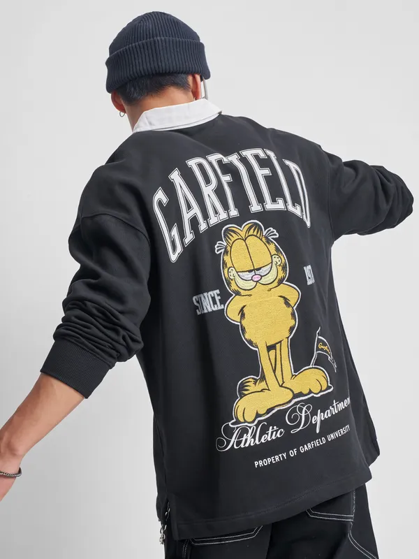 Garfield Men Printed Sweatshirt