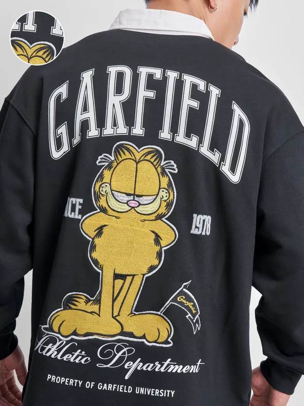 Garfield Men Printed Sweatshirt