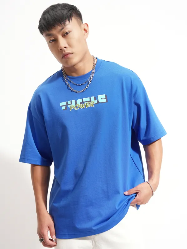 Ninja Turtles Men Printed Round Neck Oversized Fit T-Shirt