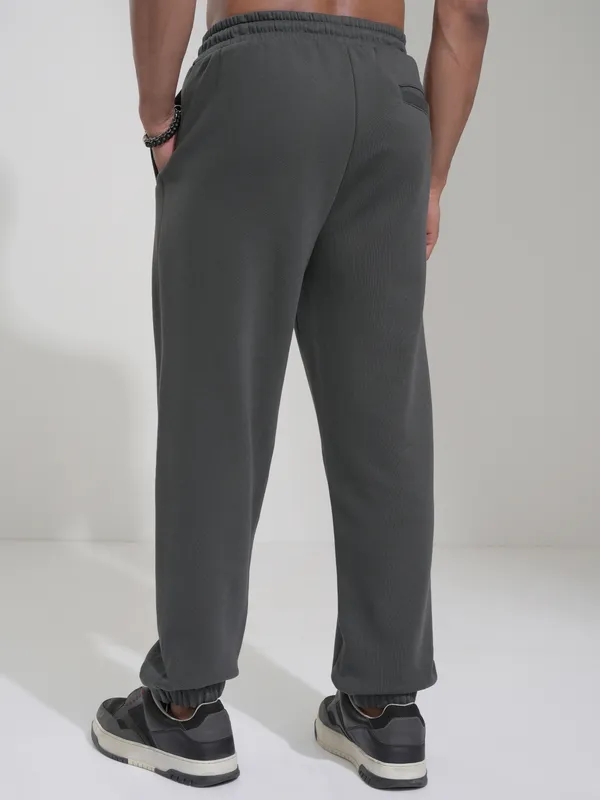 DC By Highlander Men Grey Batman Straight Fit Printed Joggers
