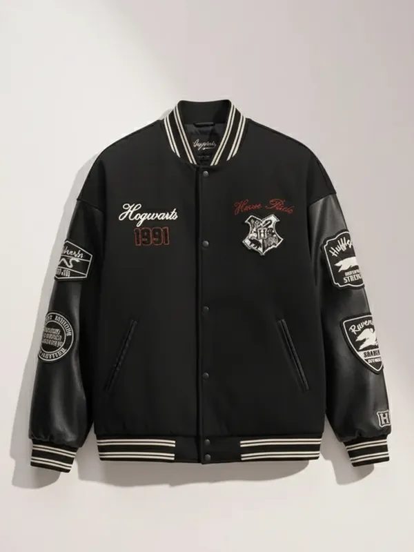Harry Potter Printed Varsity Jacket