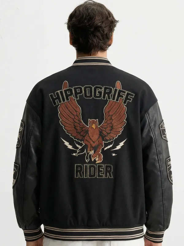 Harry Potter Printed Varsity Jacket