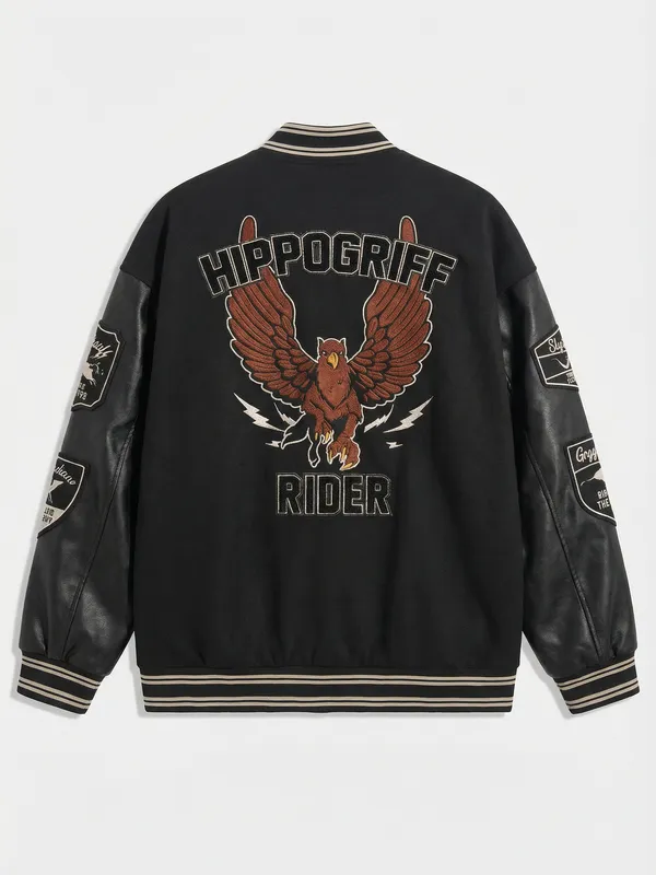 Harry Potter Printed Varsity Jacket