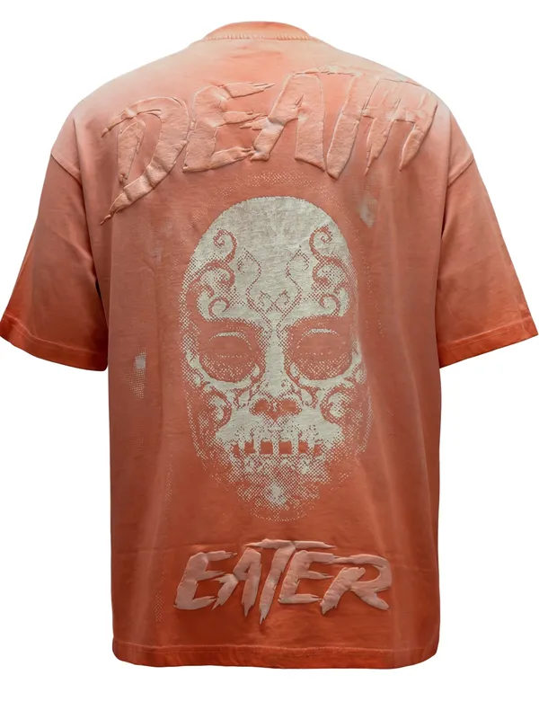 WB By Highlander Men Orange Harry Potter Printed Round Neck T-Shirt