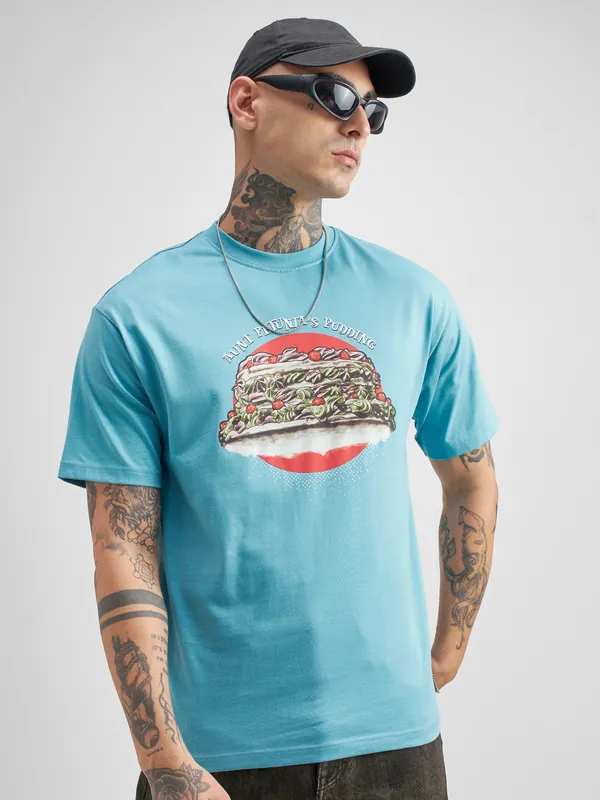 Harry Potter Men Printed Round Neck T-Shirt