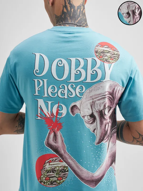 Harry Potter Men Printed Round Neck T-Shirt