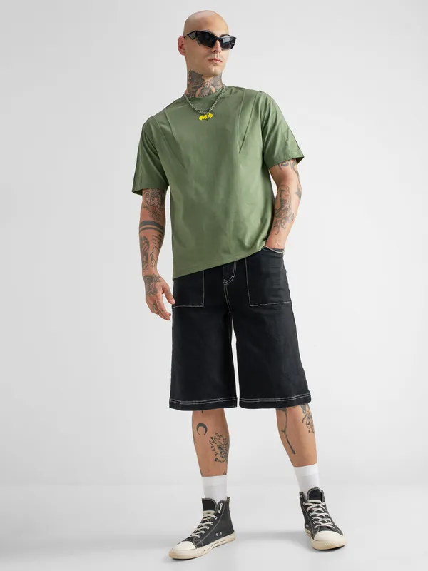 Batman Men Printed Round Neck T-Shirt