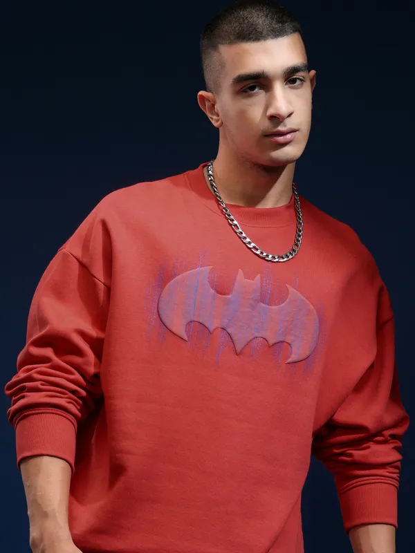 Batman Men Printed Sweatshirt