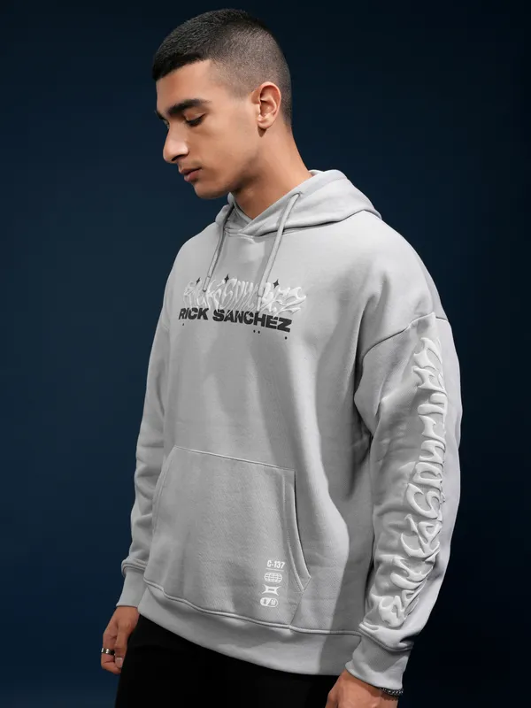 Rick Sanchez Men Printed Sweatshirt