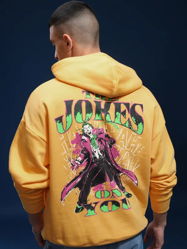 Joker Men Printed Oversized Fit Sweatshirt