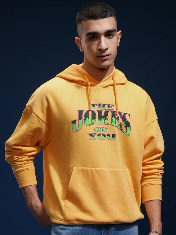 Joker Men Printed Oversized Fit Sweatshirt