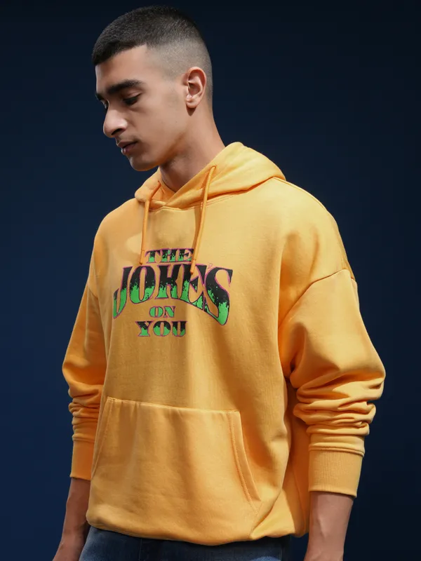 Joker Men Printed Oversized Fit Sweatshirt