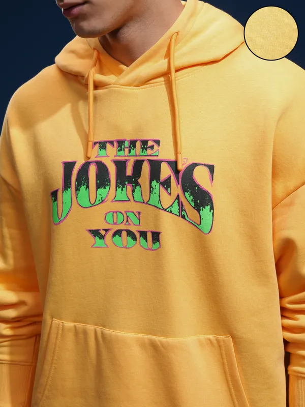 Joker Men Printed Oversized Fit Sweatshirt