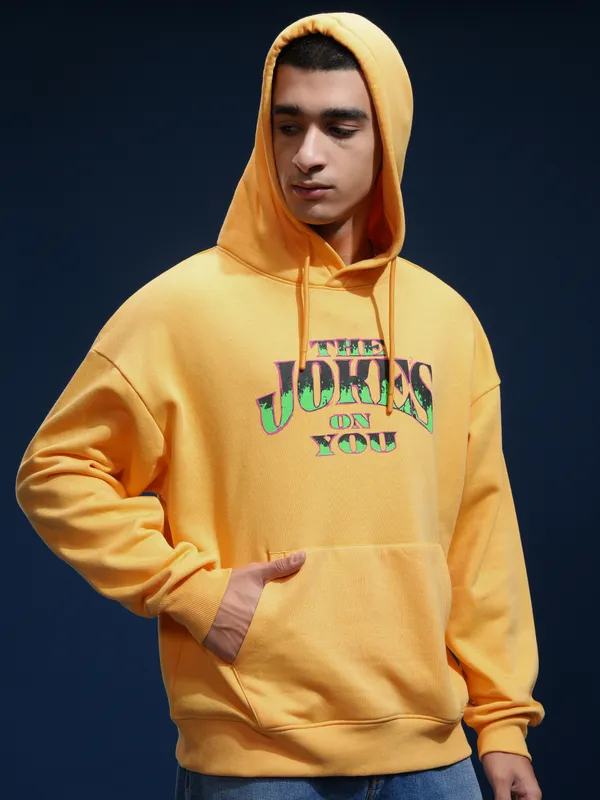 Joker Men Printed Oversized Fit Sweatshirt