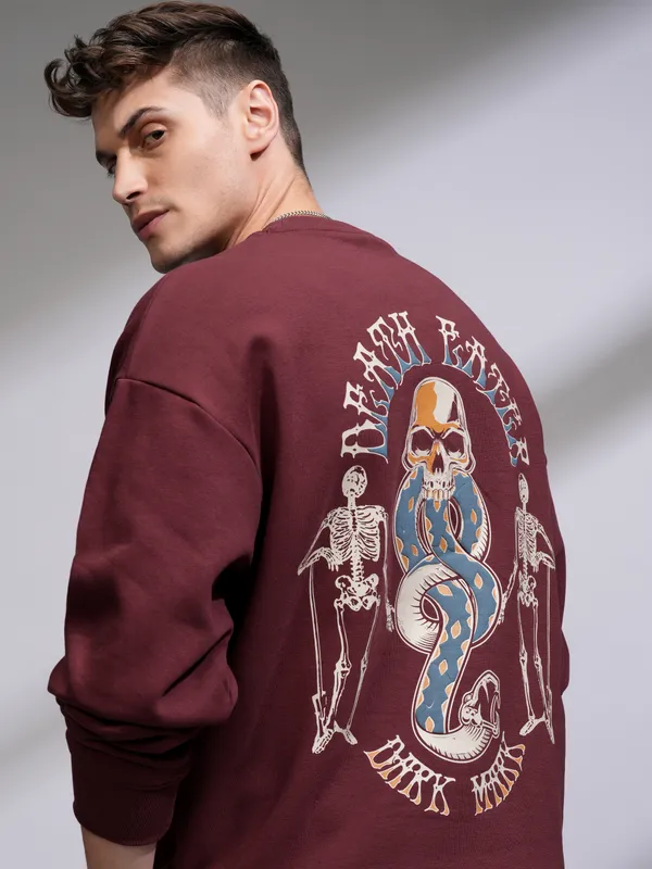 Harry Potter Men Printed Sweatshirt