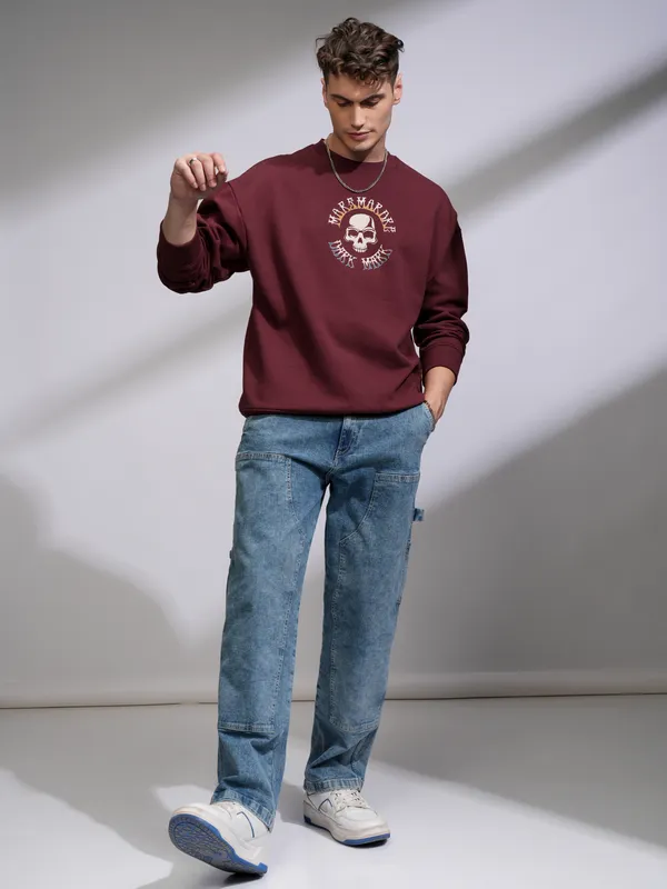 Harry Potter Men Printed Sweatshirt