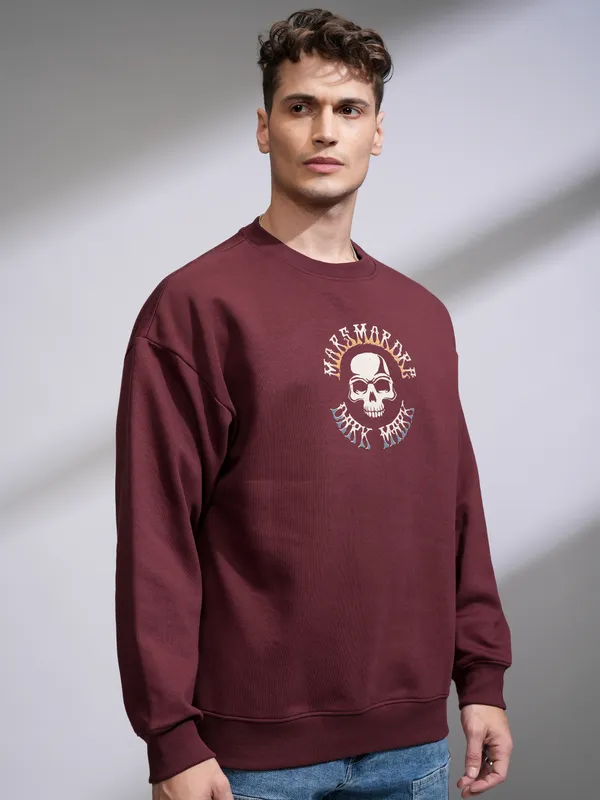 Harry Potter Men Printed Sweatshirt