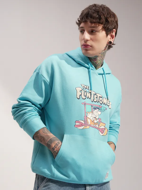 Flingstone Men Printed Sweatshirt
