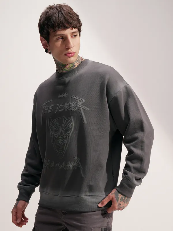 Batman Men Printed Sweatshirt