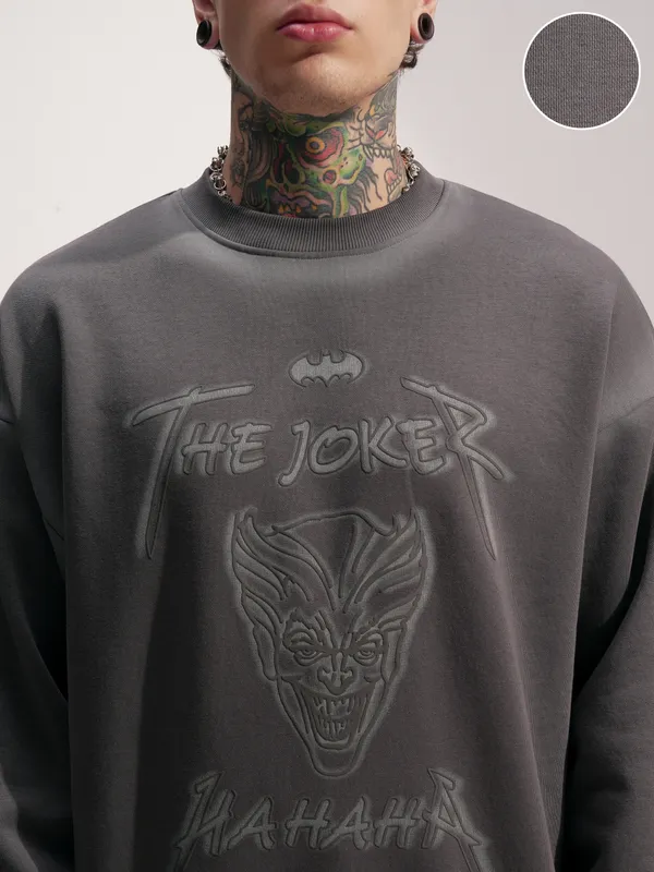 Batman Men Printed Sweatshirt