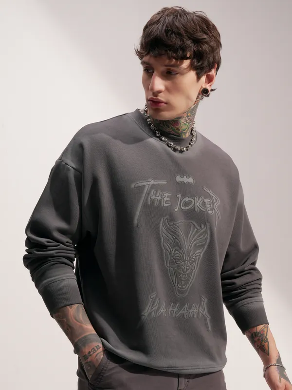 Batman Men Printed Sweatshirt