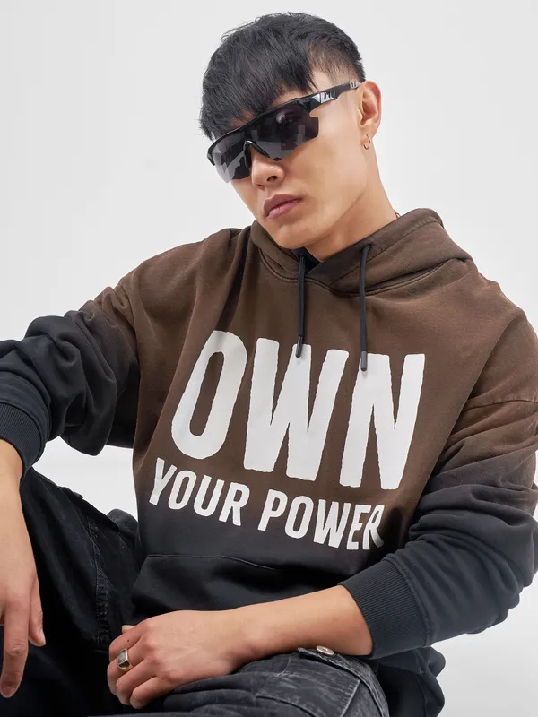 DC By Highlander Men Black Batman Hooded Pullover Sweatshirt