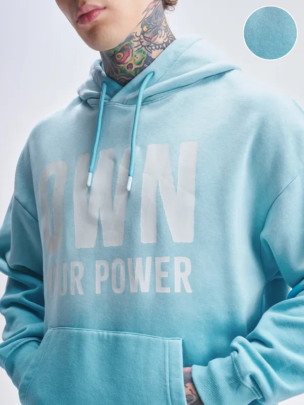 DC By Highlander Men Blue Batman Hooded Pullover Sweatshirt