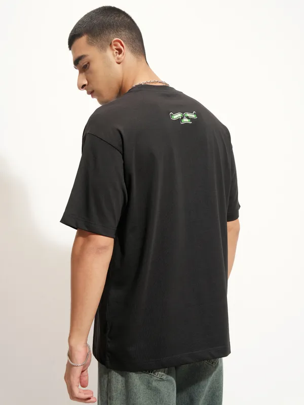 Harry Potter Men Printed Round Neck T-Shirt