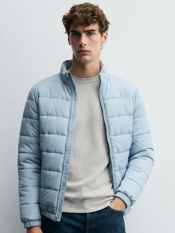 Solid Puffer Jacket