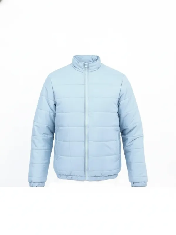 Solid Puffer Jacket