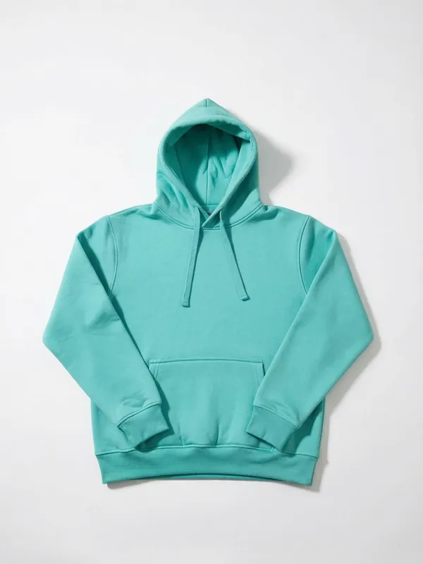 Ketch Men Blue Hooded Pullover Sweatshirt