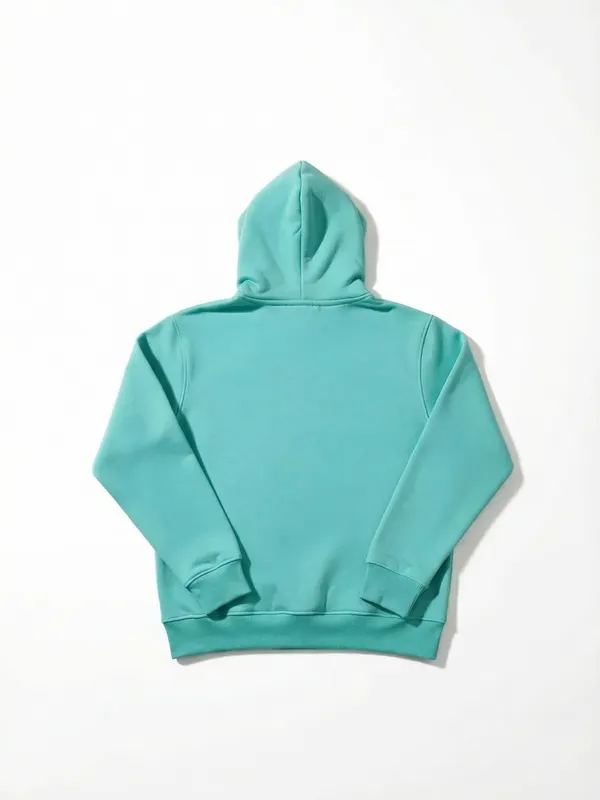 Ketch Men Blue Hooded Pullover Sweatshirt