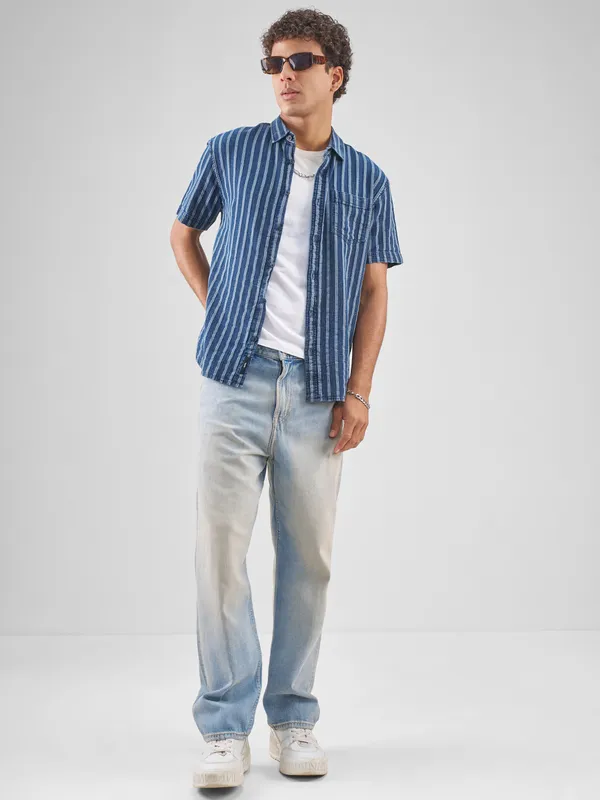 Men Relaxed Fit Casual Shirt