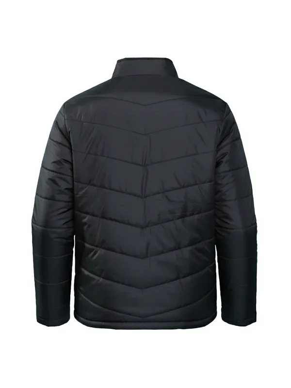 Purple By Highlander Men Black Solid Puffer Jacket