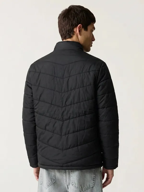 Solid Puffer Jacket