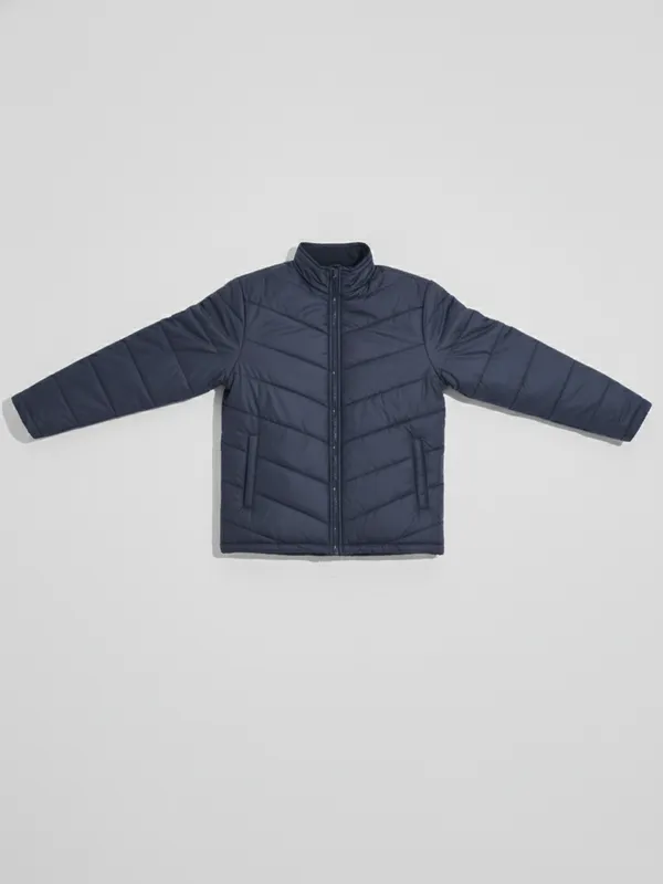 Solid Puffer Jacket