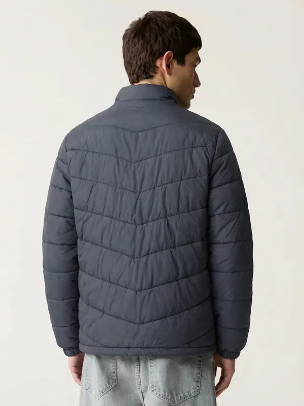 Solid Puffer Jacket